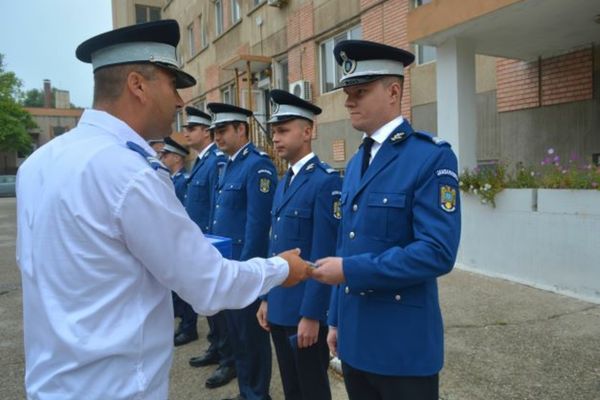 Avansări în grad la termen și un nou coleg pentru jandarmii tulceni