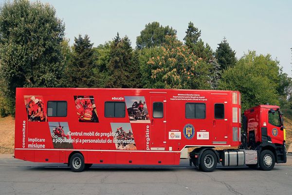 Caravana SMURD ajunge la Tulcea