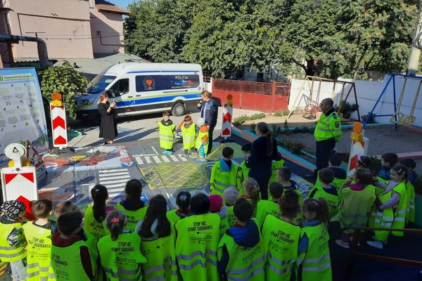 Acțiune a polițiștilor tulceni la Grădinița nr 12 