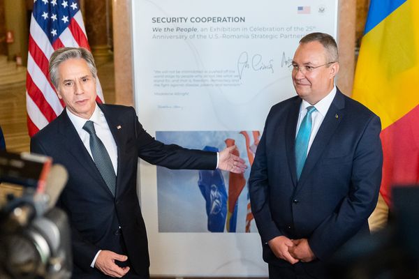 Șeful diplomației americane, Anthony Blinken, mesaj de forță de la București: Marea Neagră, componentă critică a apărării NATO