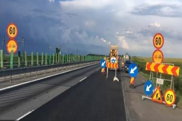 Trafic restricționat pe Autostrada București - Constanța