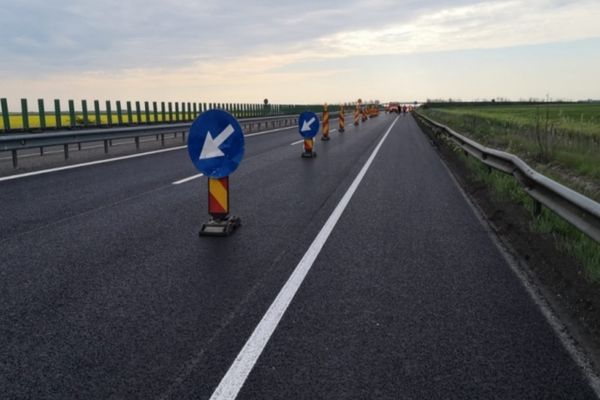 Trafic restricționat pe Autostrada București - Constanța din cauza unor lucrări