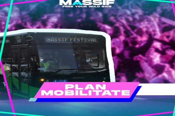 Organizatorii Massif au anunțat cum se poate ajunge cel mai ușor la festival. 9 linii speciale de transport în comun
