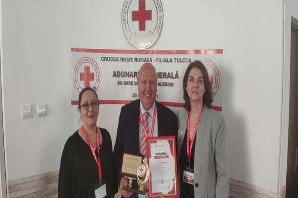 Crucea Rosie Tulcea are un nou președinte