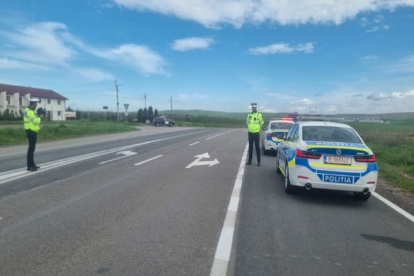 Vitezoman prins pe DN22A cu peste 160 km/h