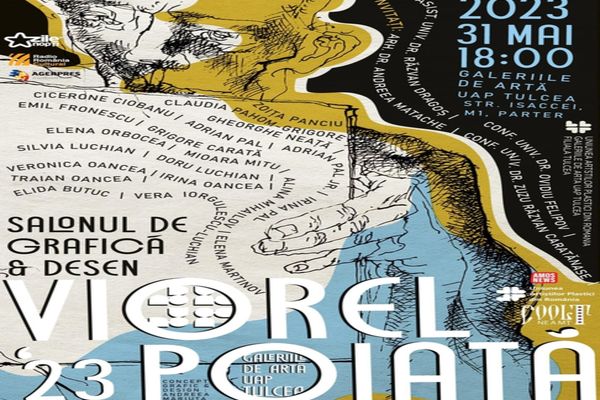 Salonul de grafică și desen Viorel Poiată își deschide porțile 