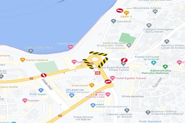 Atenție, șoferi! Circulația va fi restricționată în zona Sens Giratoriu Hotel „Delta”