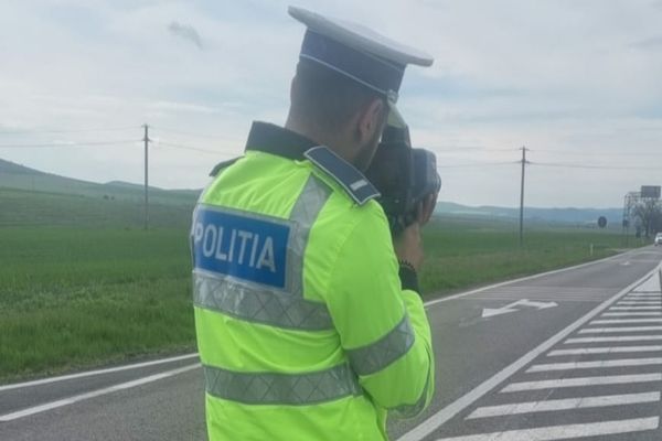 Tulcean prins ”zburând” pe DN 22, cu peste 200 km/h