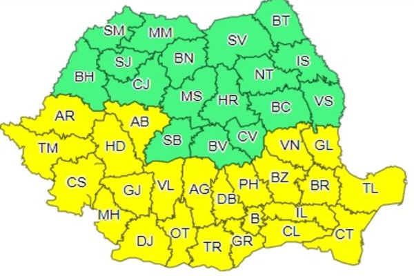 Urmează trei zile de caniculă 