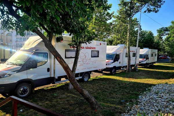 ,,Caravana de Sănătate" a Crucii Roșii a ajuns la Tulcea