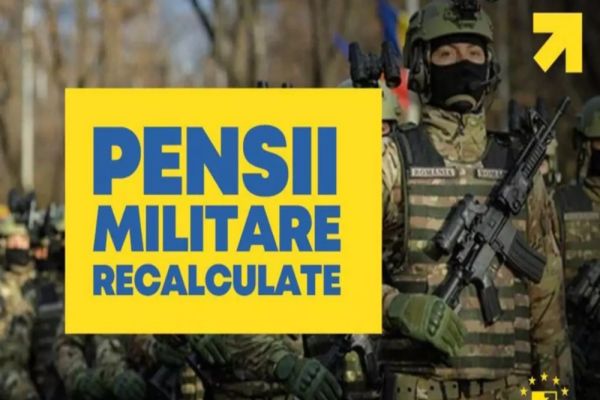 CUM VOR FI RECALCULATE PENSIILE MILITARE. PRECIZĂRI DE ULTIMĂ ORĂ DE LA PNL