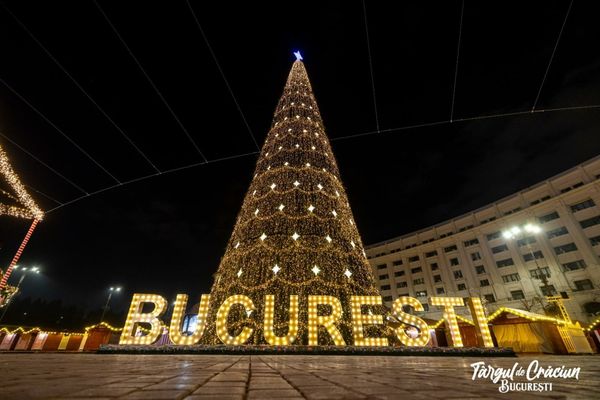 Bucureștiul intră în atmosfera Crăciunului: când se deschid târgurile și când se aprind luminițele în 2025