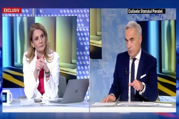 AUDIENȚĂ RECORD LA REALITATEA PLUS, ÎN TIMPUL INTERVIULUI CU CĂLIN GEORGESCU, ÎN EMISIUNEA CULISELE STATULUI PARALEL
