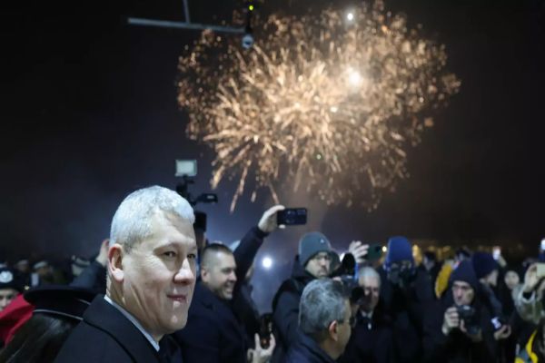 CĂTĂLIN PREDOIU ȘI-A PETRECUT REVELIONUL ÎN VAMA GIURGIU. ROMÂNIA ESTE OFICIAL ÎN SCHENGEN - VIDEO