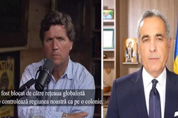 CĂLIN GEORGESCU, INTERVIU-EVENIMENT ACORDAT LUI TUCKER CARLSON