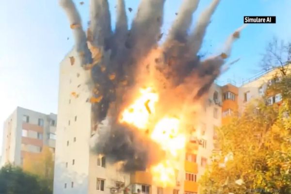 BLOCUL DIN RAHOVA, AFECTAT DE EXPLOZIE, VA FI DOAR PARȚIAL DEMOLAT