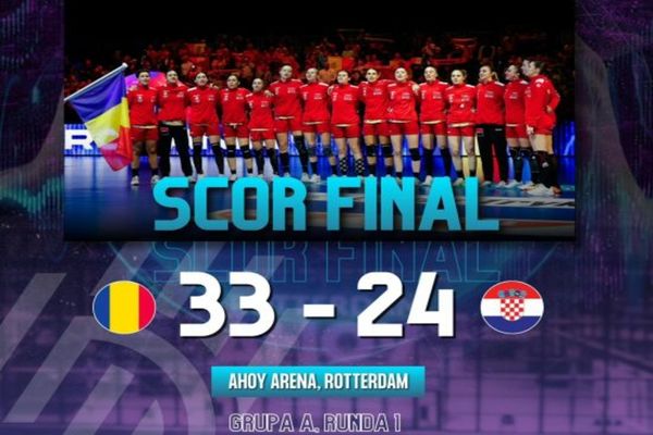 Handbal feminin: România a debutat cu o victorie la 9 goluri diferență la Campionatul Mondial