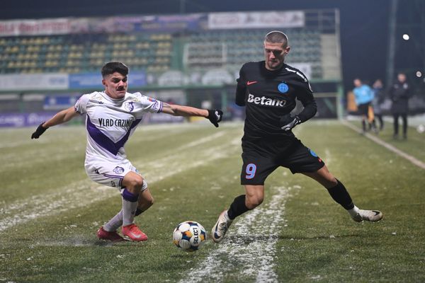 Fotbal: FCSB a pierdut meciul cu FC Argeș de la Mioveni, în Superligă
