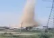 Fenomen rar în România. Tornadă de nisip filmată în Tulcea