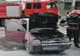Mașină cuprinsă de flăcări în Tulcea