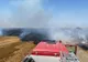 Pompierii militari în alertă. Incendiu de vegetație uscată