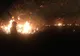 FOTO VIDEO Incendiu violent. 4 hectare de vegetație uscată făcute scrum