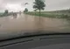 Circulație blocată pe DN22A din cauza apei adunate pe șosea