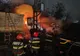 FOTO Incendiu la un adăpost improvizat de oamenii străzii în Tulcea