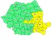 Cod Galben de intensificări ale vântului și ploi