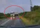 Clipe de coșmar pe un drum din Tulcea. Două TIR-uri au derapat și au evitat la limită o mașină