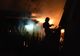 Incendiu violent în miez de noapte, lichidat după trei ore