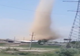 Fenomen rar în România. Tornadă de nisip filmată în Tulcea