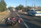 Alcoolul face victime din nou. Impact între o motocicletă și o mașină