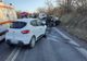 FOTO Accident grav pe DN22 după ce o mașină a intrat pe contrasens