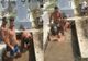 VIDEO Piscină în cimitir: trei gropari au umplut mormântul cu apă și s-au bălăcit 